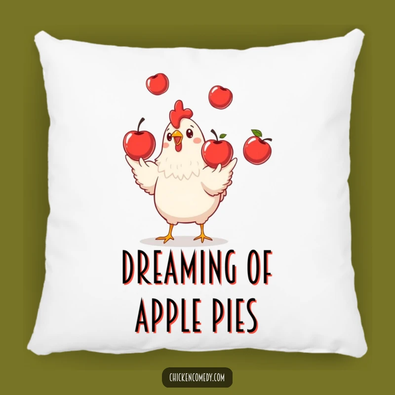 Funny Chicken Juggling Pillow: Cozy Comfort with a Playful Farm Design